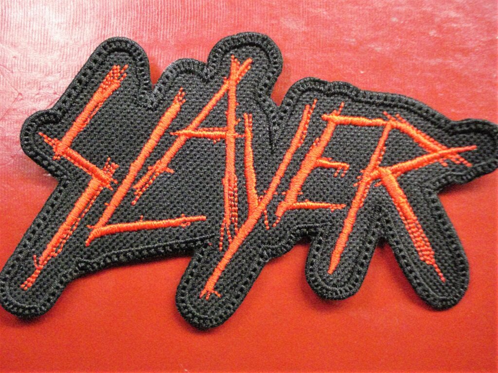 Slayer Embroidered Patch Thrash Metal U S A Metal Devastation