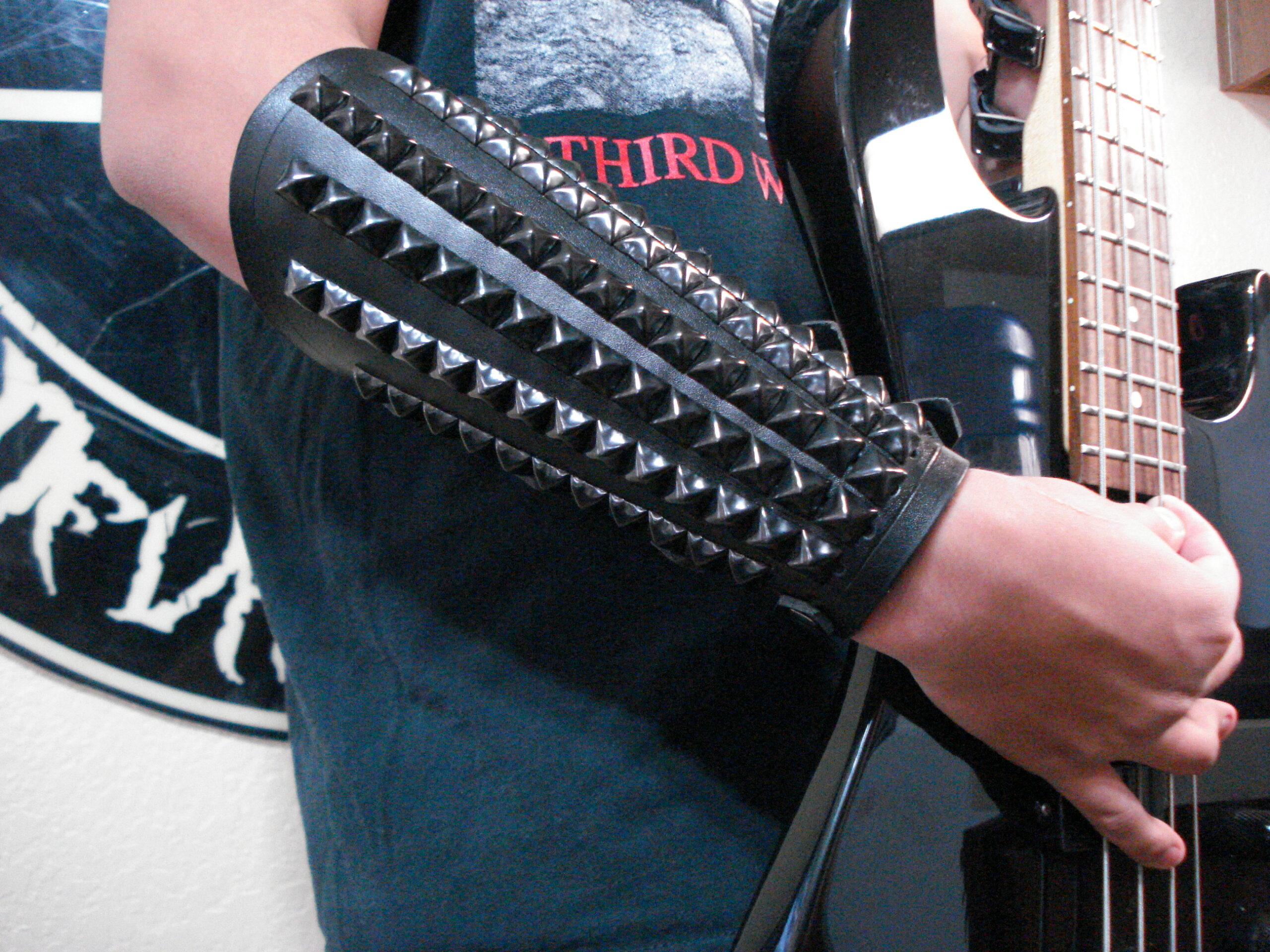 studded gauntlet