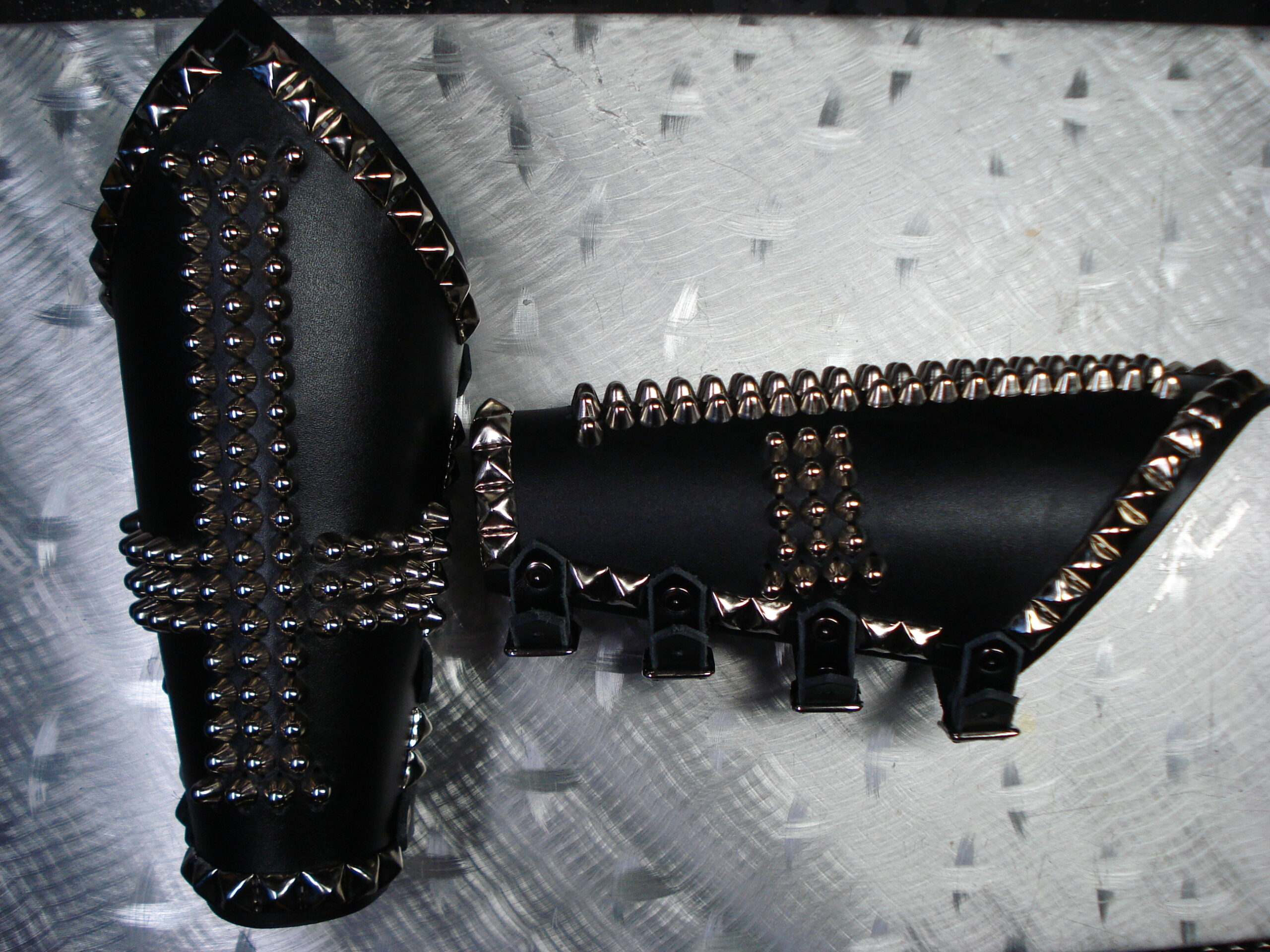 studded gauntlet