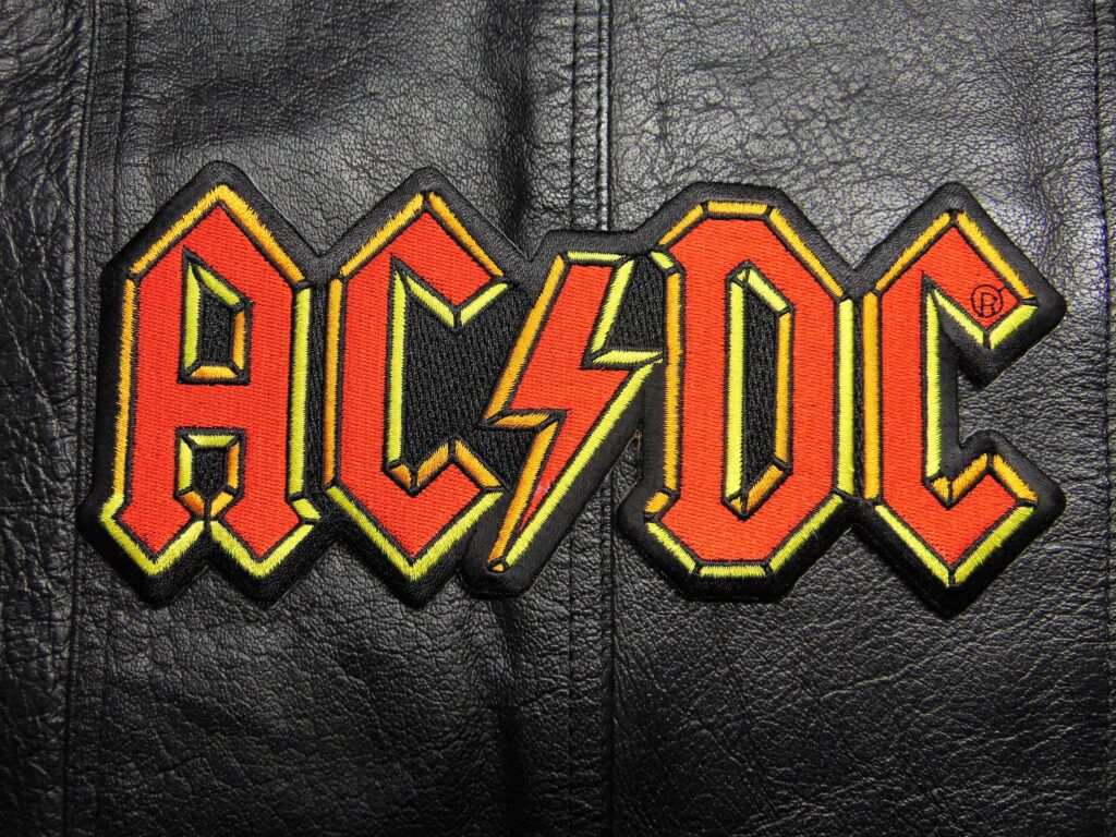 AC/DC Embroidered Backpatch (hard rock) Australia 533 - Metal Devastation