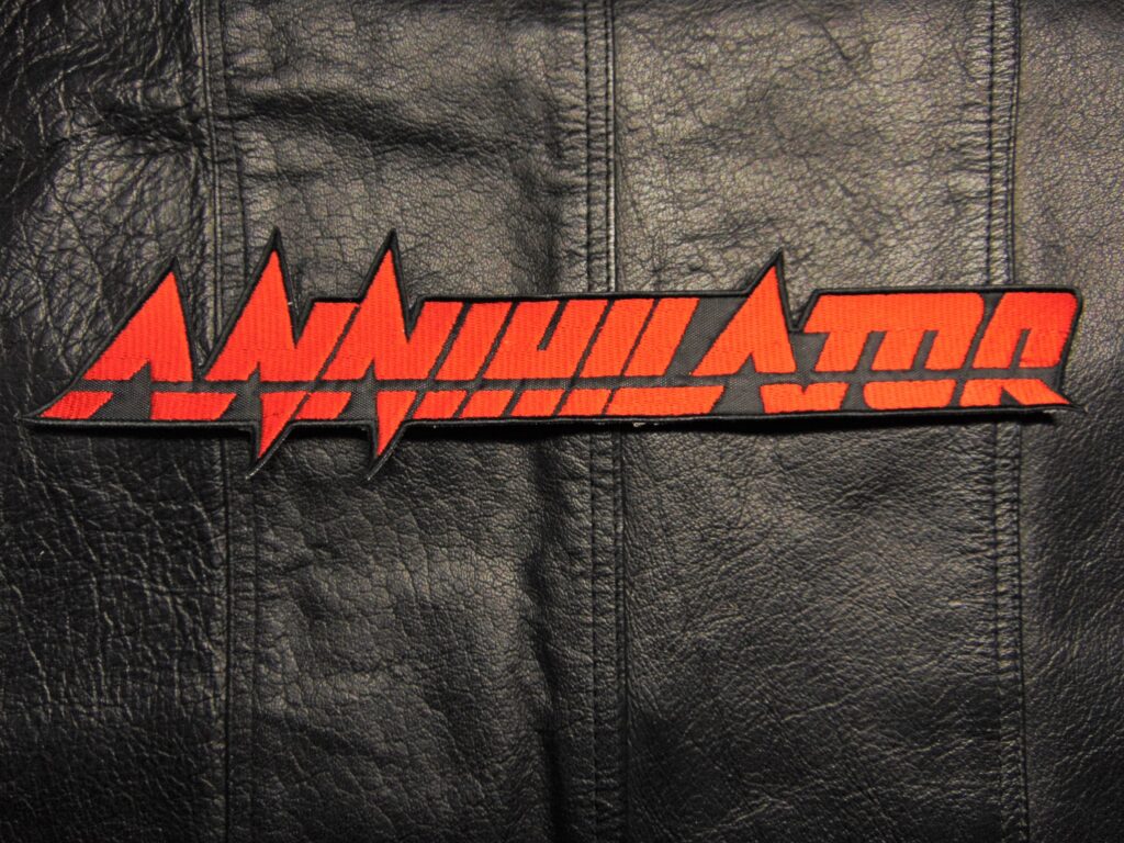 ANNIHILATOR Embroidered Backpatch (thrash metal) Canada 558 - Metal ...