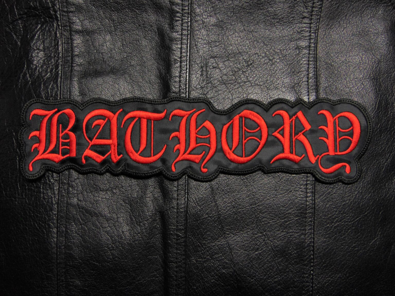 BATHORY... Embroidered Backpatch (epic black) Sweden 276* - Metal ...