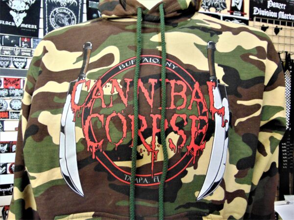 CANNIBAL CORPSE...  Heavyweight Pullover Sweatshirt Jacket Official - Image 3