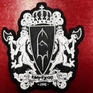 EMPEROR...  Embroidered Patch  (black metal)    Norway   1074*