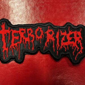 TERRORIZER... Embroidered Patch (death grind) U.S.A 2146