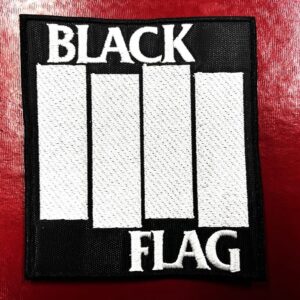 BLACK FLAG...  Embroidered Patch  (hardcore)    U.S.A    3902
