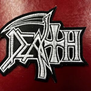 DEATH...  Embroidered Patch  (death metal)   U.S.A   1906