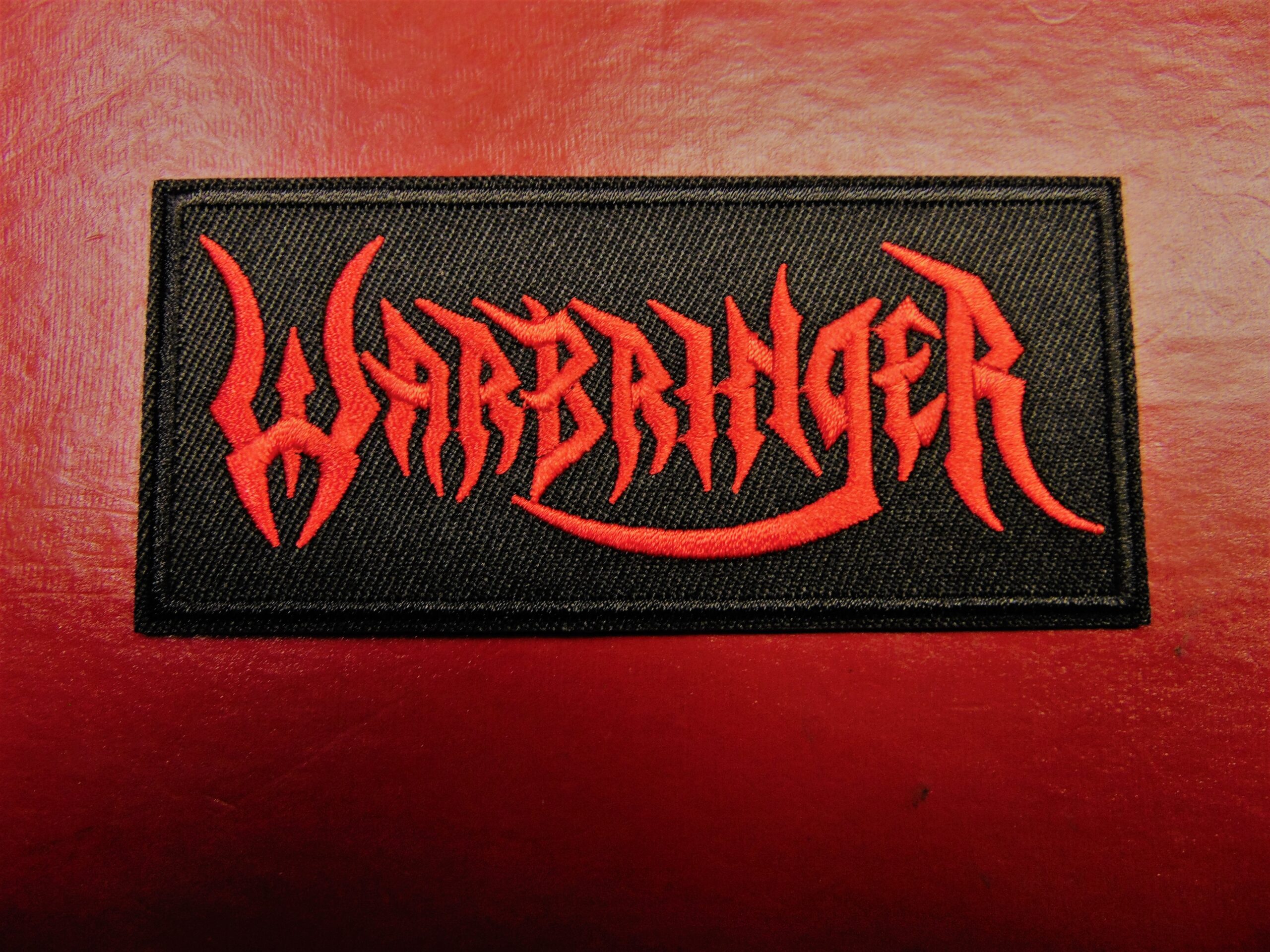 WARBRINGER Embroidered Patch thrash Metal U S A 3327 Metal 