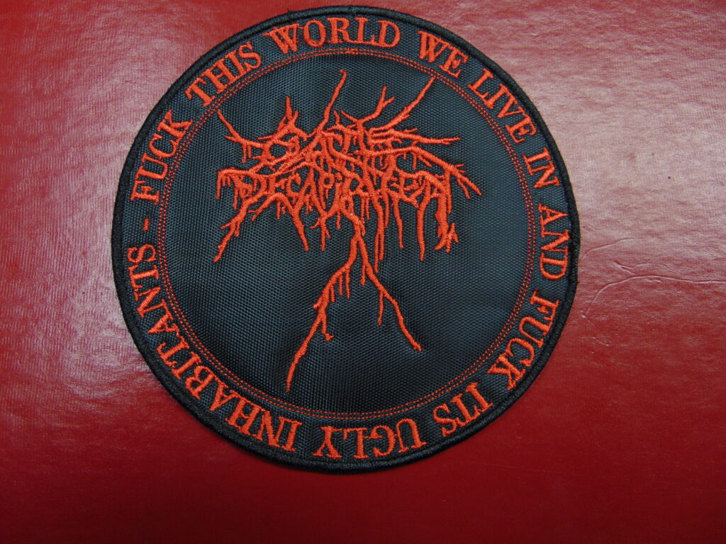 CATTLE DECAPITATION... Embroidered Patch (death grind) U.S.A 3145 ...