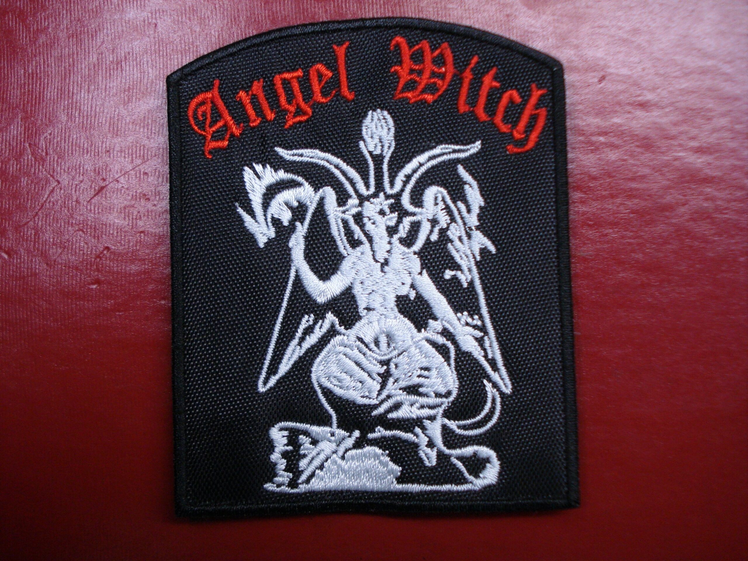 ANGEL WITCH Embroidered Patch (nwobhm) U.K 724