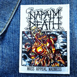 NAPALM DEATH...  Woven Patch  (grind death)   U.K   (2224)