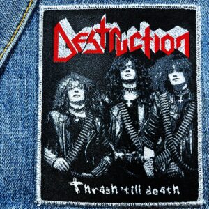 DESTRUCTION...  Woven Patch  (thrash metal)   Germany   1079