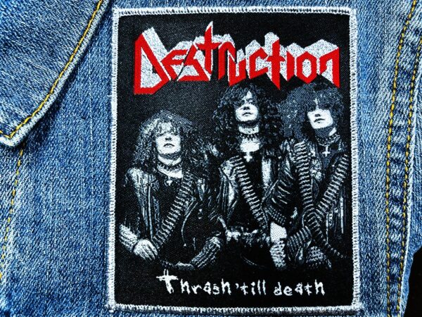 DESTRUCTION...  Woven Patch  (thrash metal)   Germany   1079