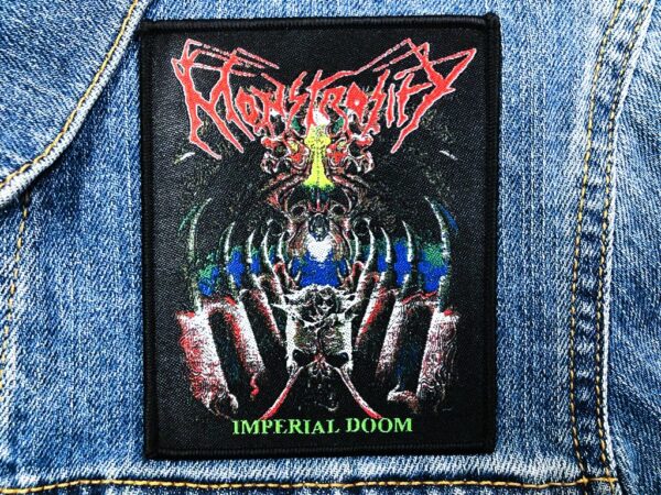MONSTROSITY...  Woven Patch  (death metal)    U.S.A   3086