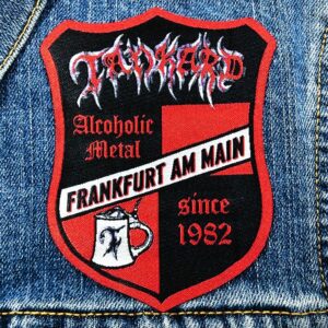 TANKARD...  Woven Patch  (thrash metal)    Germany   (2928)