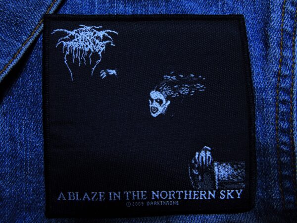DARKTHRONE...  Woven Official Patch  (black metal)   Norway  (1089)