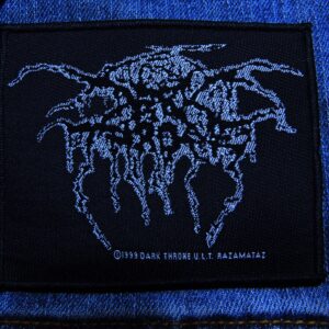 DARKTHRONE...  Official Woven Patch  (black metal)    Norway   (1070)