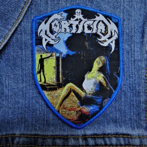 MORTICIAN...  Woven Patch  (brutal death)    U.S.A   (4086)