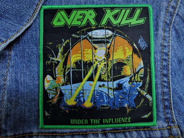 OVERKILL...  Woven Patch (thrash metal)    U.S.A   (2190)