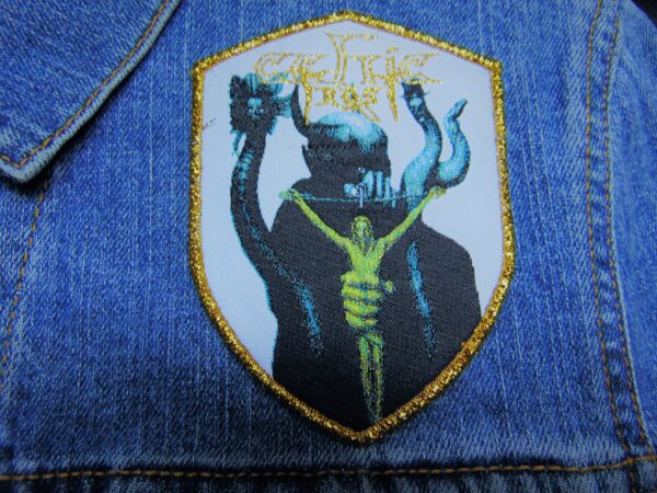 CELTIC FROST...  Woven Patch  (epic black)   Switzerland   (1651)