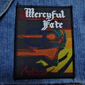 MERCYFUL FATE...  Official Woven Patch  (heavy metal)    Denmark   (1501)