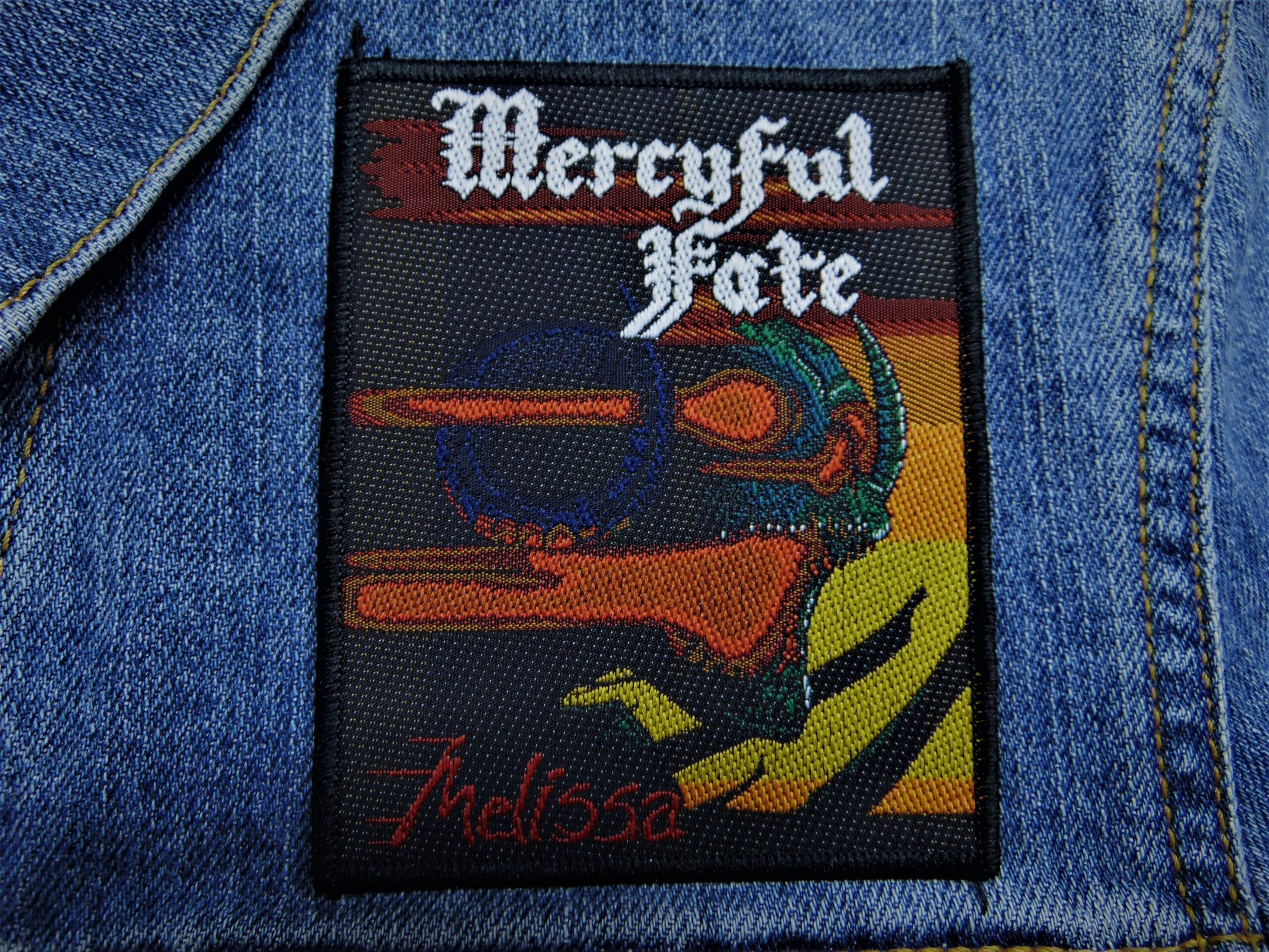 MERCYFUL FATE... Official Woven Patch (heavy metal) Denmark (1501)