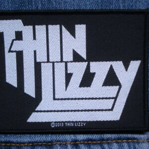 THIN LIZZY...  Official Woven Patch  (classic rock)   Ireland   (1547)