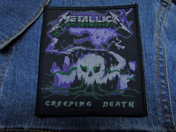 METALLICA...  Official Woven Patch  (thrash metal)    U.S.A   (3018)