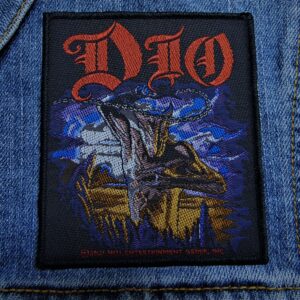 DIO... Official Woven Patch (heavy metal) U.S.A (2908)