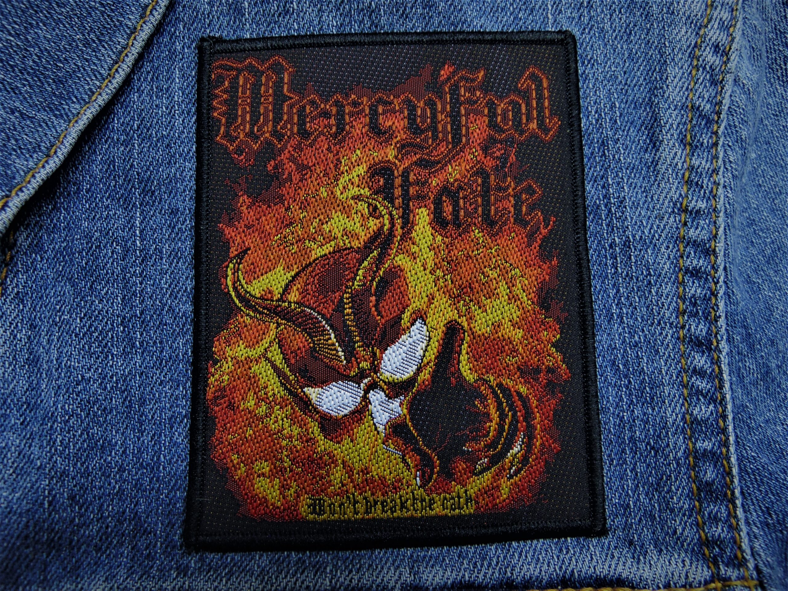 MERCYFUL FATE... Official Woven Patch (heavy metal) Denmark (4096)