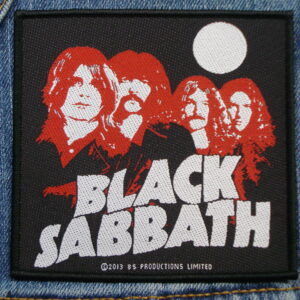 BLACK SABBATH... Official Woven Patch (nwobhm) U.K (1743)