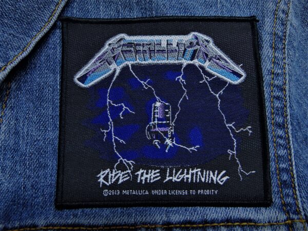 METALLICA...  Official Woven Patch  (thrash metal)   U.S.A   (3960)