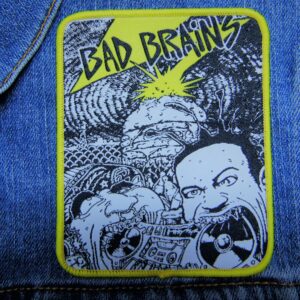 BAD BRAINS...  Woven Patch  (hardcore punk)  (6661)