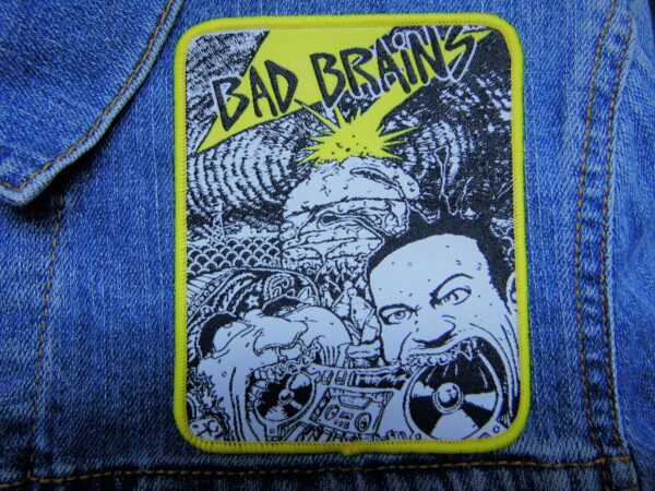 BAD BRAINS...  Woven Patch  (hardcore punk)  (6661)