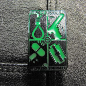 TYPE O NEGATIVE  Metal  Pin / Badge  (gothic doom) U.S.A
