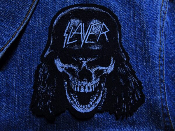 SLAYER...  Official Woven Patch  (thrash metal)    U.S.A   (2184)