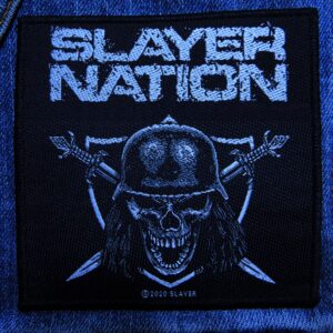 SLAYER...  Official Woven Patch  (thrash metal)    U.S.A   (1058)