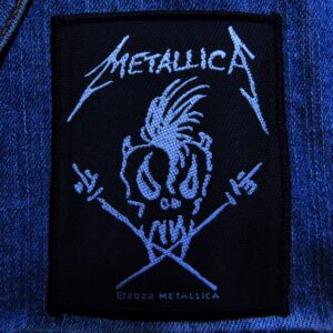 METALLICA...  Official Woven Patch  (thrash metal)   U.S.A   (1751)