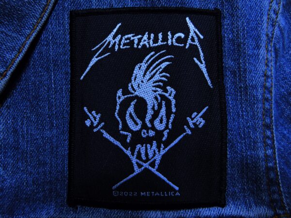 METALLICA...  Official Woven Patch  (thrash metal)   U.S.A   (1751)
