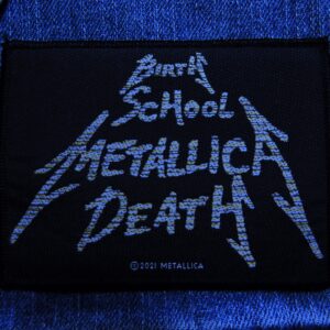 METALLICA...  Official Woven Patch  (thrash metal)    U.S.A   (4050)