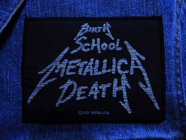 METALLICA...  Official Woven Patch  (thrash metal)    U.S.A   (4050)