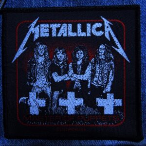 METALLICA...  Official Woven Patch  (thrash metal)   U.S.A   (2403)