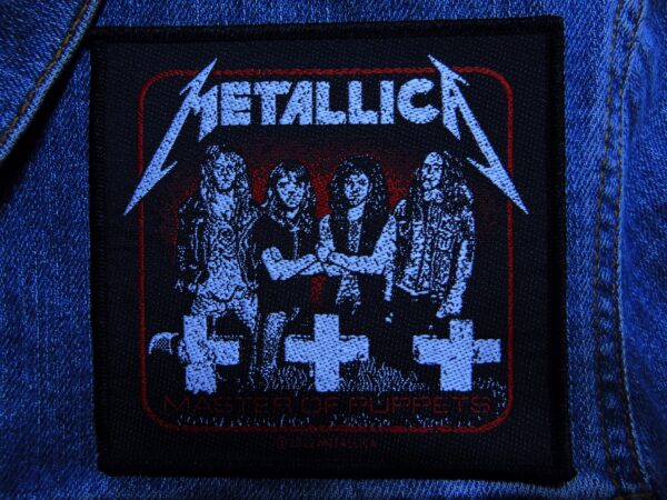 METALLICA...  Official Woven Patch  (thrash metal)   U.S.A   (2403)
