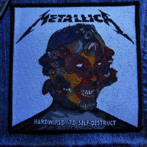 METALLICA...  Official Woven Patch  (thrash metal)    U.S.A   (2931)