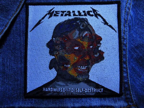 METALLICA...  Official Woven Patch  (thrash metal)    U.S.A   (2931)