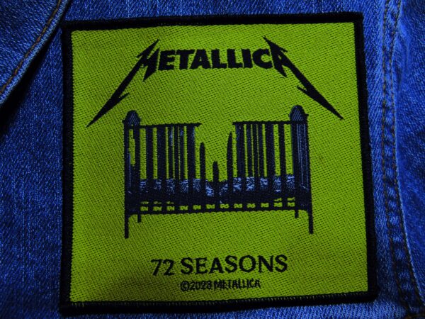 METALLICA...  Official Woven Patch  (thrash metal)   U.S.A   (2354)