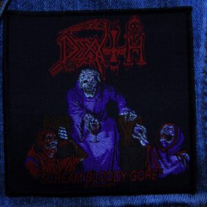 DEATH...  Official Woven Patch  (death thrash)   U.S.A.   (2518)