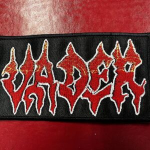 VADER... Embroidered Patch (death metal) Poland 1513
