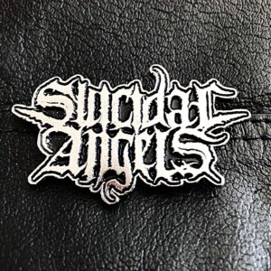 SUICIDAL ANGELS...  Metal Pin / Badge  (death metal)   Greece   736