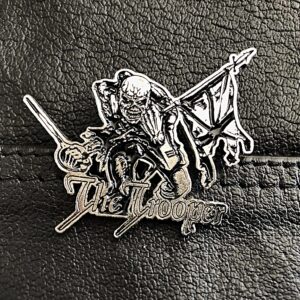 IRON MAIDEN...  Metal  Pin / Badge  (nwobhm)  U.K    484